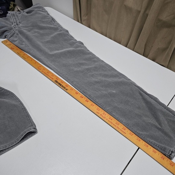 Faherty Pants Mens 31 (Fits 29x32) Gray Terry 5 Pocket Athletic Fit‎ Stretch - Picture 12 of 14